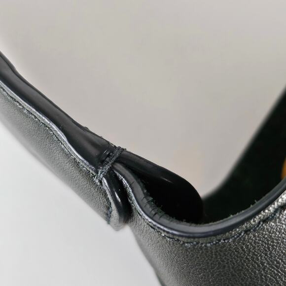 Saint Laurent Calfskin Paris VII Medium Hobo Dark Green - Picture 10 of 15